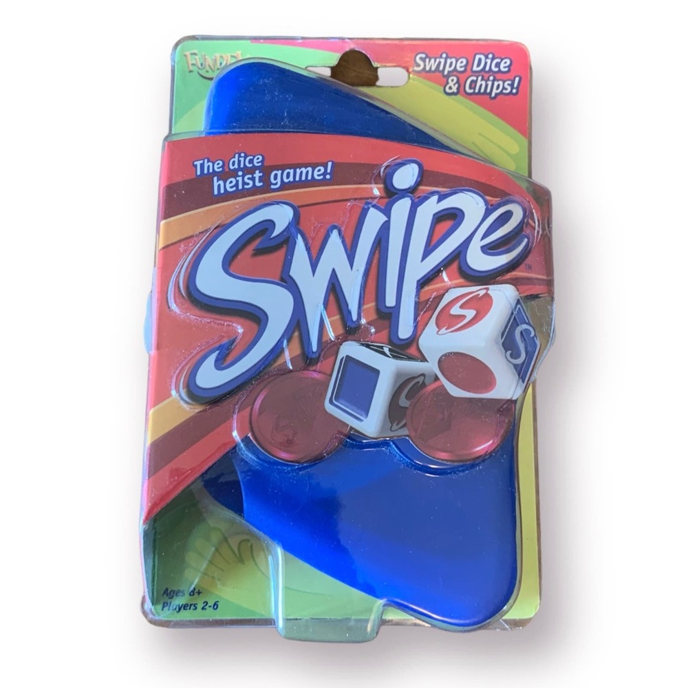 Swipe the Dice Heist Game 2004 New Fundex Games